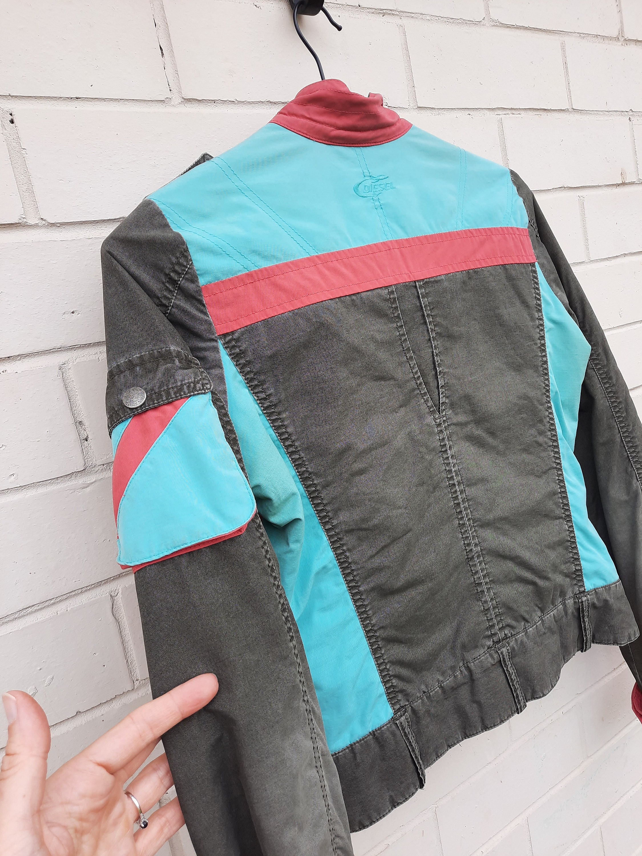 Diesel Y2K 00s Rare Vintage Motocycle Jacket S - Etsy Canada