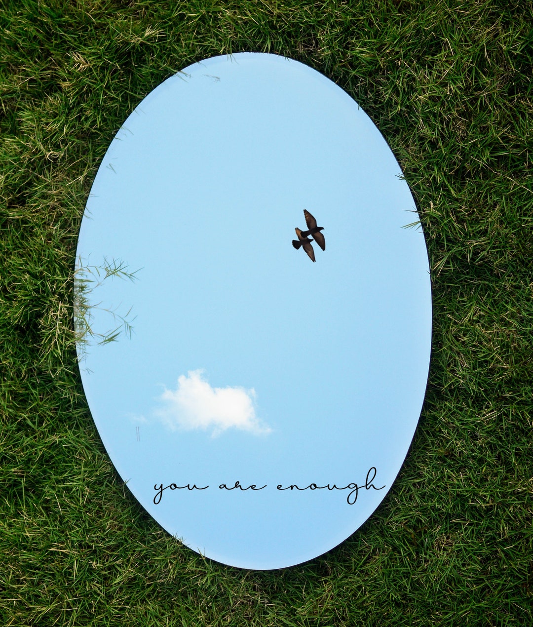 You Are Enough Mirror Sticker Etsy UK