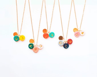 Handgemaakte ketting met pootafdruk, cadeau hond moeder, ketting huisdier gedenkteken, gepersonaliseerde ketting huisdier, cadeau huisdier, aangepaste pootketting