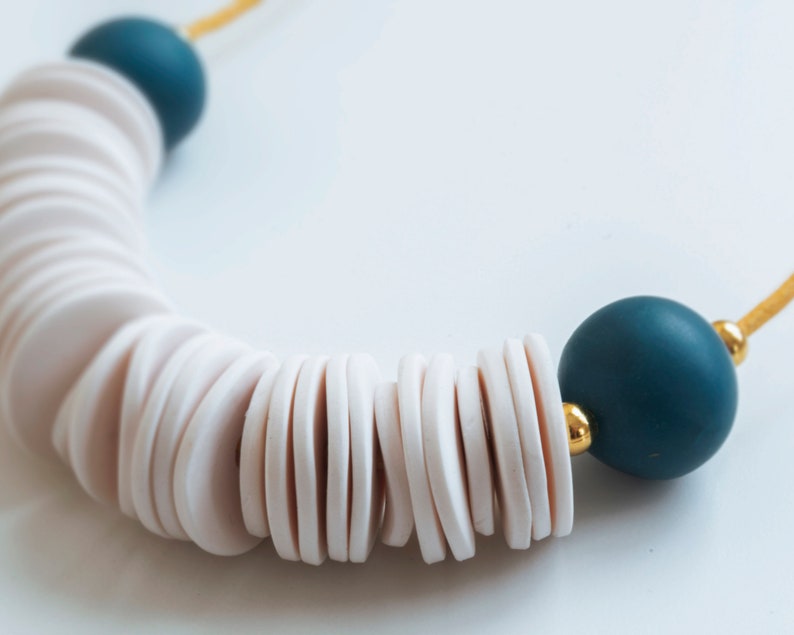 Romantic Necklace Aesthetic Necklace White Mothers Day Gift Green and Gold Beads Midi Necklace Boho Necklace Gift Mom Under 40