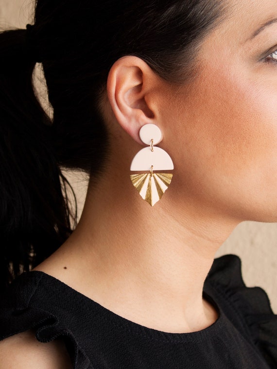 Lightweight statement earrings best sale