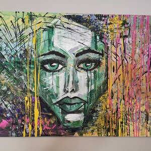 Large Canvas Art Nature Ice, Wall Art Painting
