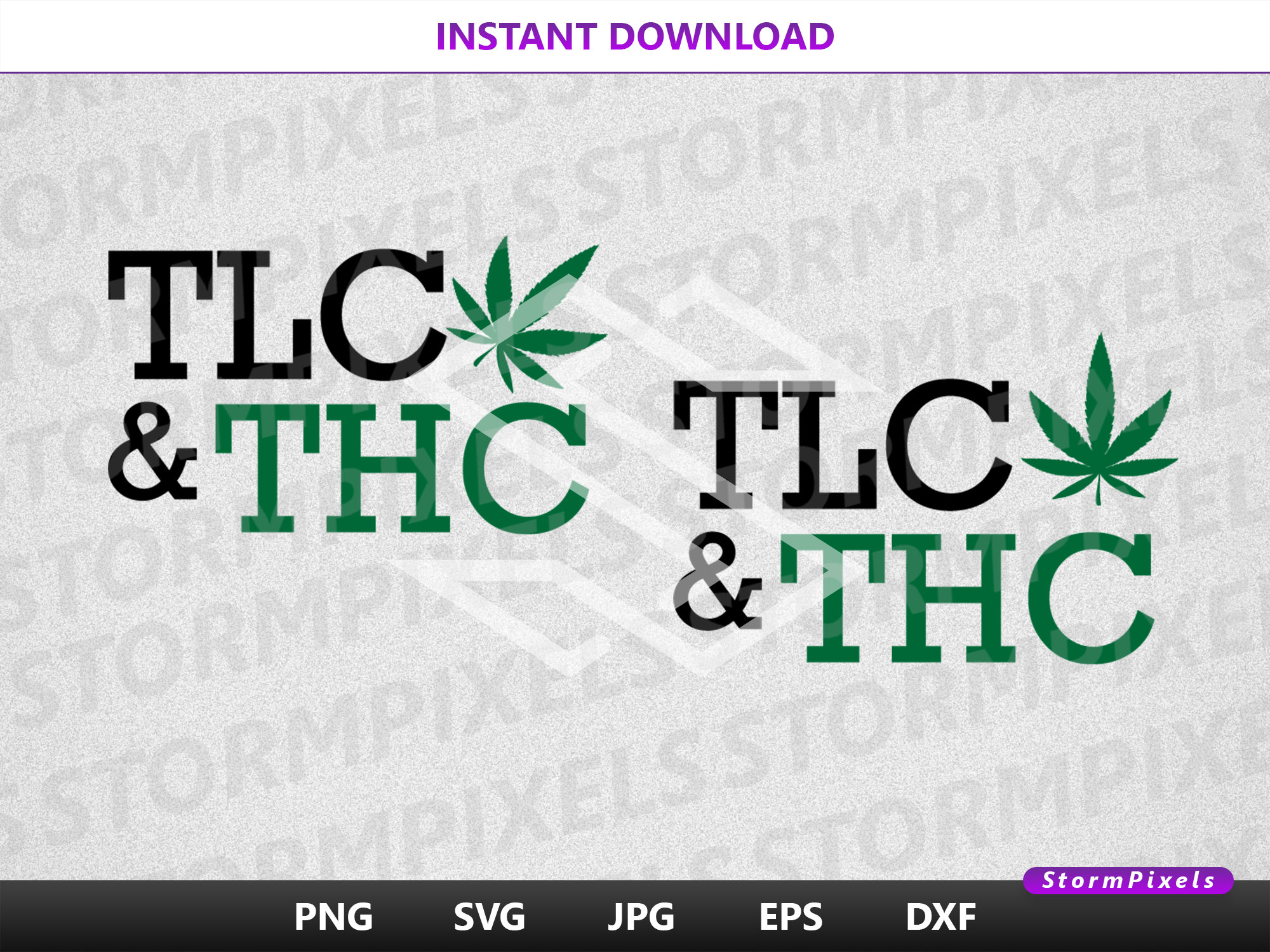 TLC & THC SVG, Weed Svg, 420 Svg, Stoner Svg Etsy Ireland
