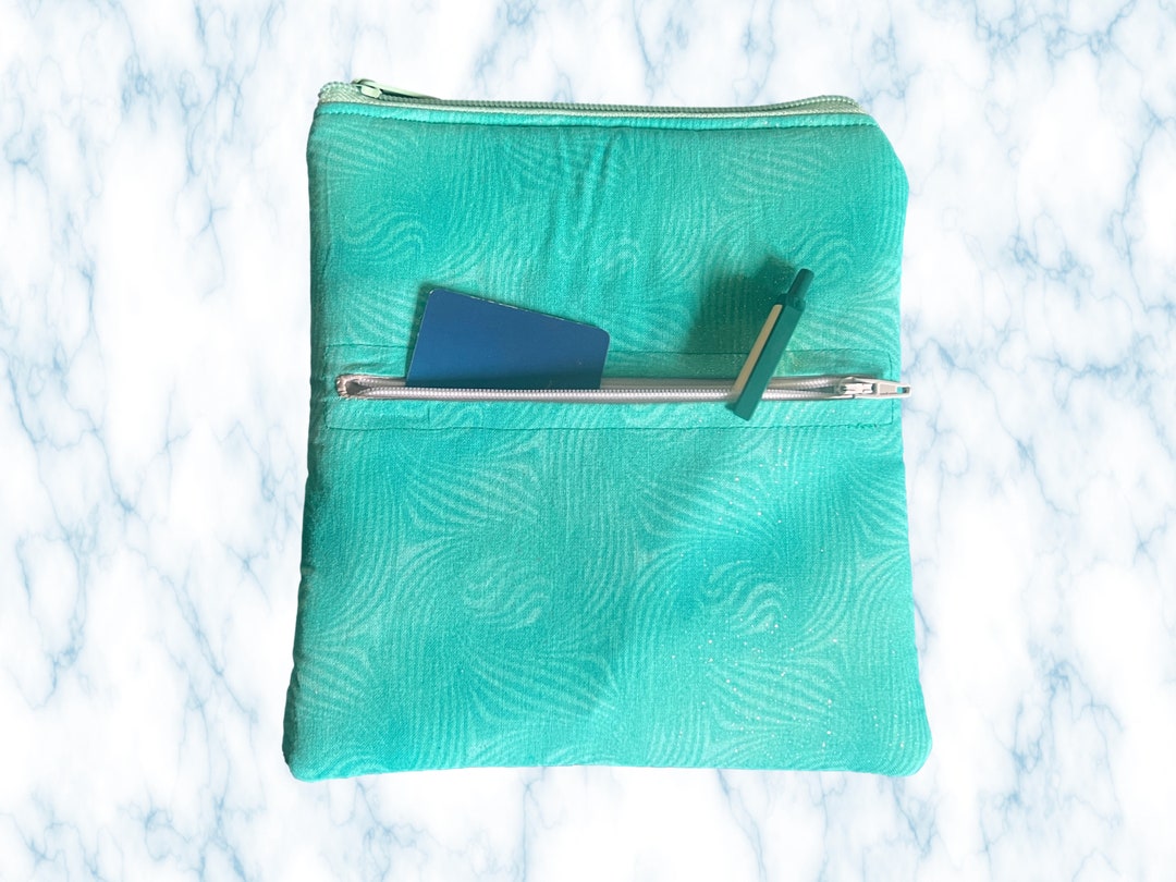 Aqua Swirls Padded Kindle Oasis Sleeve With Zipper Kindle Oasis Sleeve