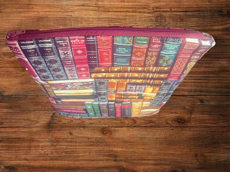 Padded Book Sleeve With Zipper Large Size Book Lover Gift Bookereader