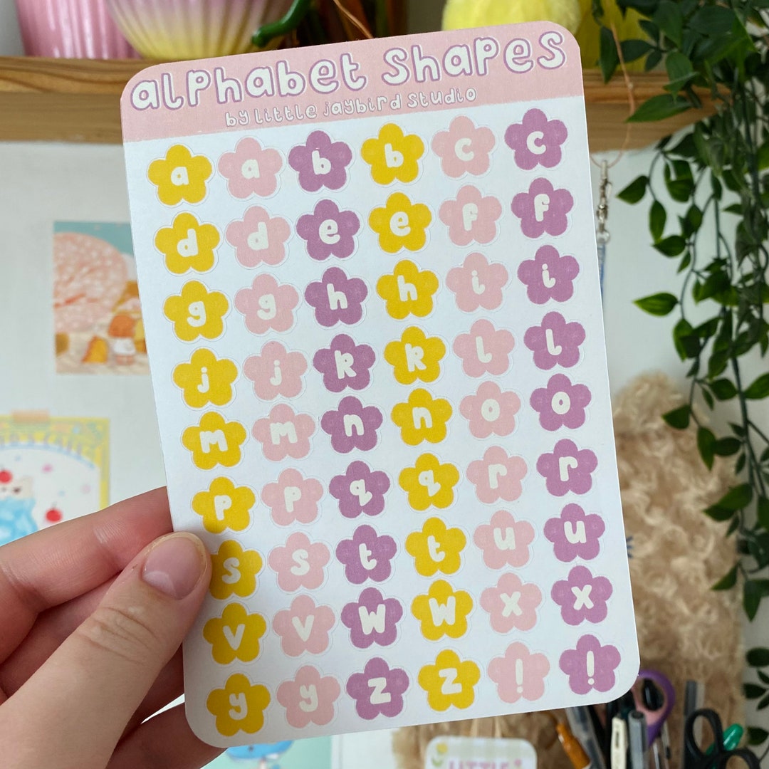 Ribbon Korean Deco Stickers, Aesthetic Kpop Confetti Stickers