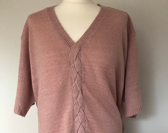 1990s Pink Damart Jumper