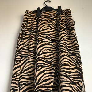 Zebra print maxi skirt uk hotsell