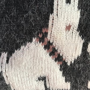 Vintage Novelty Jumper with Dog Design image 8