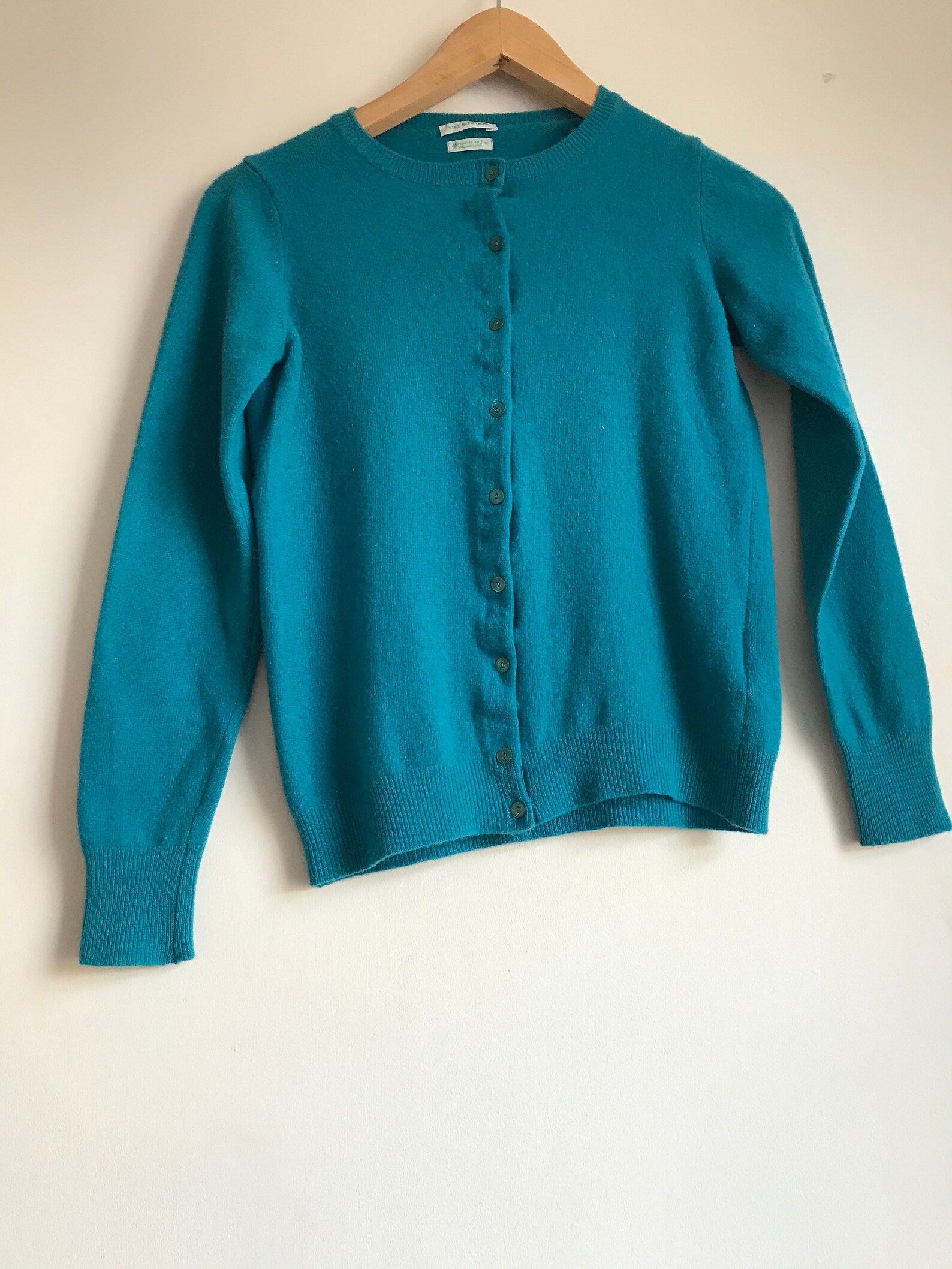 benetton merino wool cardigan