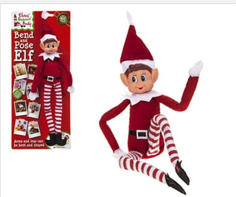 Elfes De Noël Coquins – Notes Adhésives Pour étagère – Comportement Malicieux Garanti