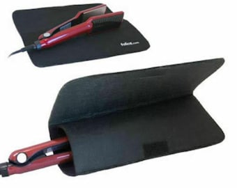 Envoltura de tapete resistente al calor para planchas de pelo