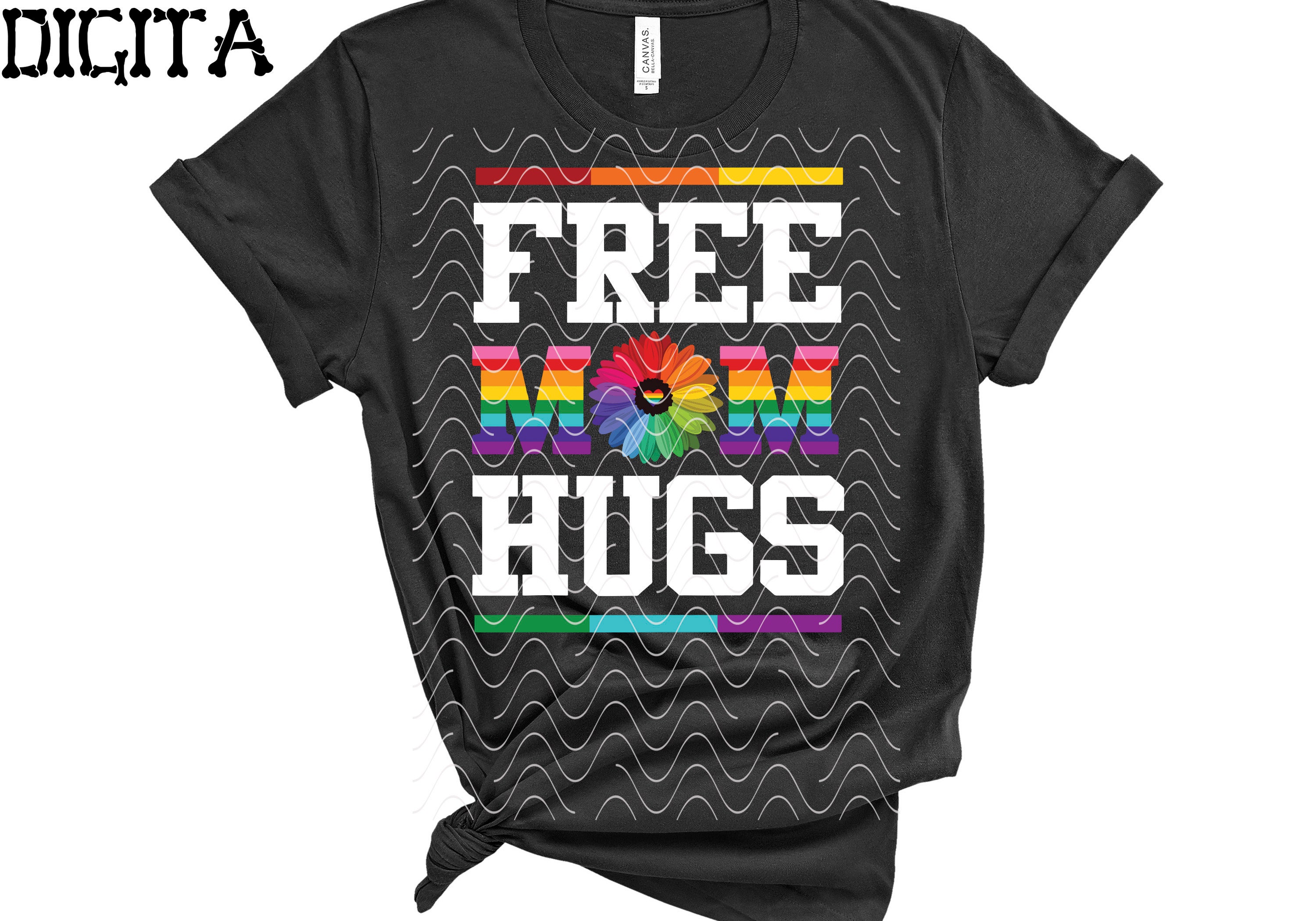 Download Lgbt Svg Lgbt Gift Free Mom Hugs Pride LGBT Svg Mom Svg | Etsy