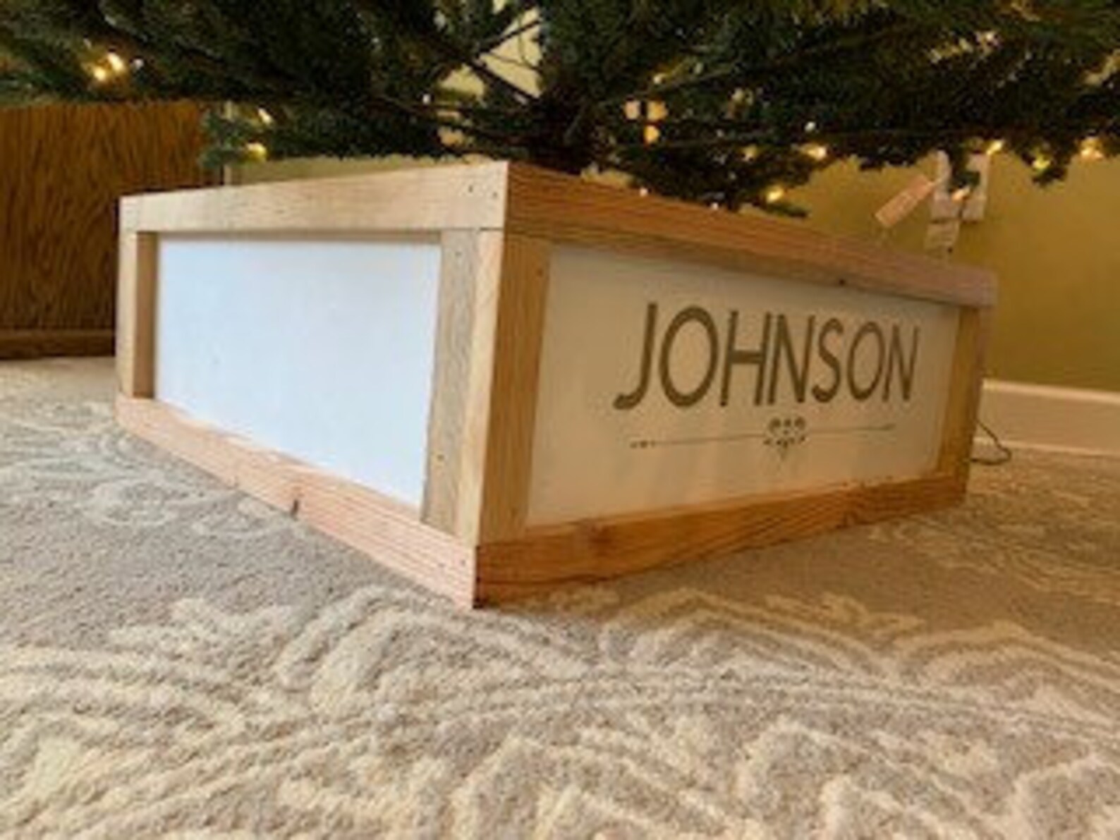 Christmas tree stand box Etsy