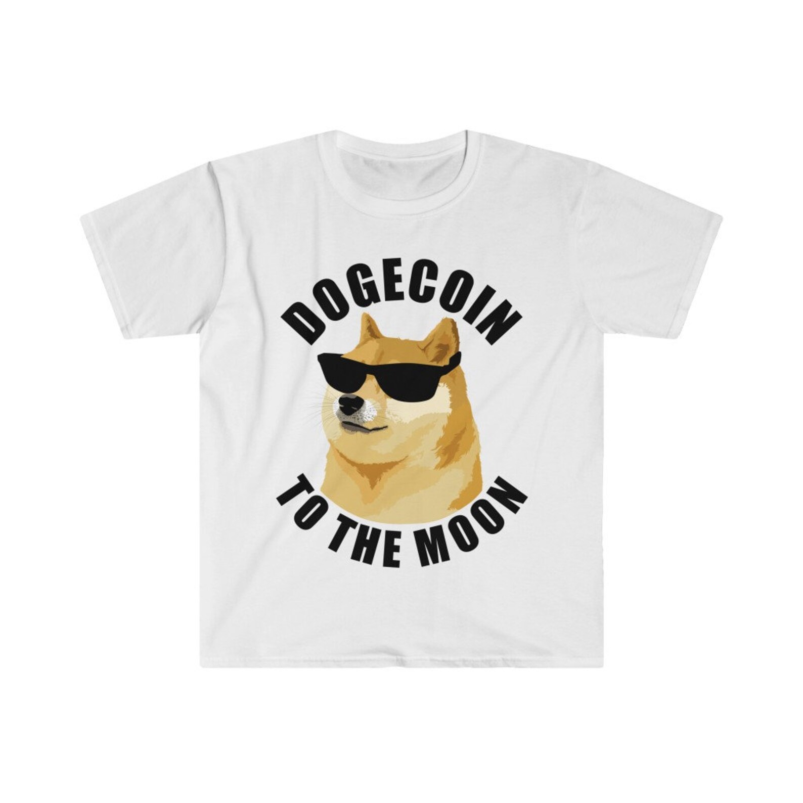 Dogecoin T-Shirt Dogecoin To The Moon Shirt Crypto Trader | Etsy