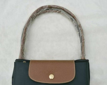 graphite longchamp bolsa