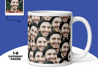 Custom Faces Mug, Personalized Photos Mug, Custom Photo Coffee Mug, Face Mug Gift, Funny Picture Mug, Custom Mug For Him Her