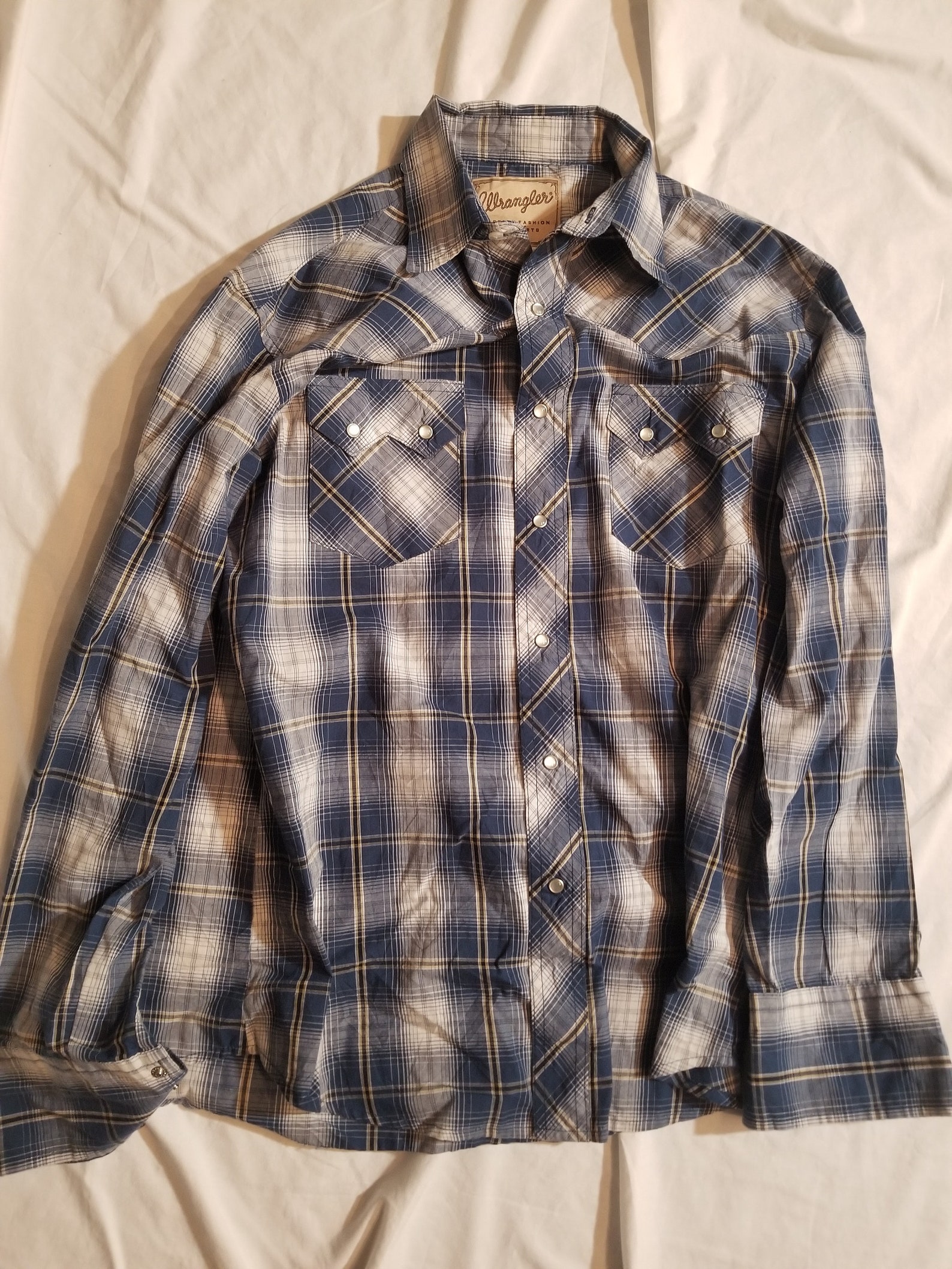 Vintage Wrangler Western Style Shirt. Great condition size | Etsy