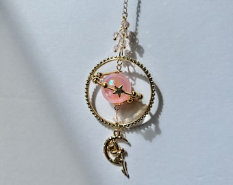 Blossom Fairy Car Hanging | Tinker Bell Charm | Sun-catcher | Customizable Charm