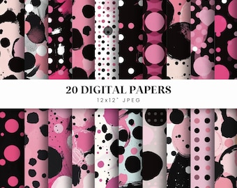 Papel Digital de Bolinhas