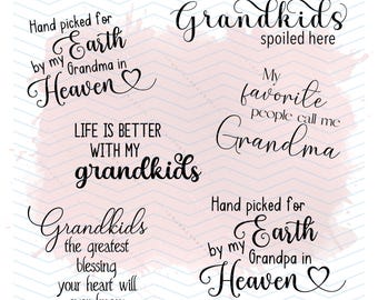 Grandparent Sayings Bundle