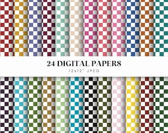 Digitaal papieren dambordpakket