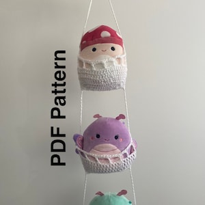 5&quot; and 8&quot; Squishmallow hanger PDF PATTERN