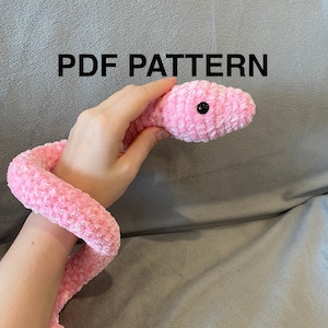 Snake crochet pattern