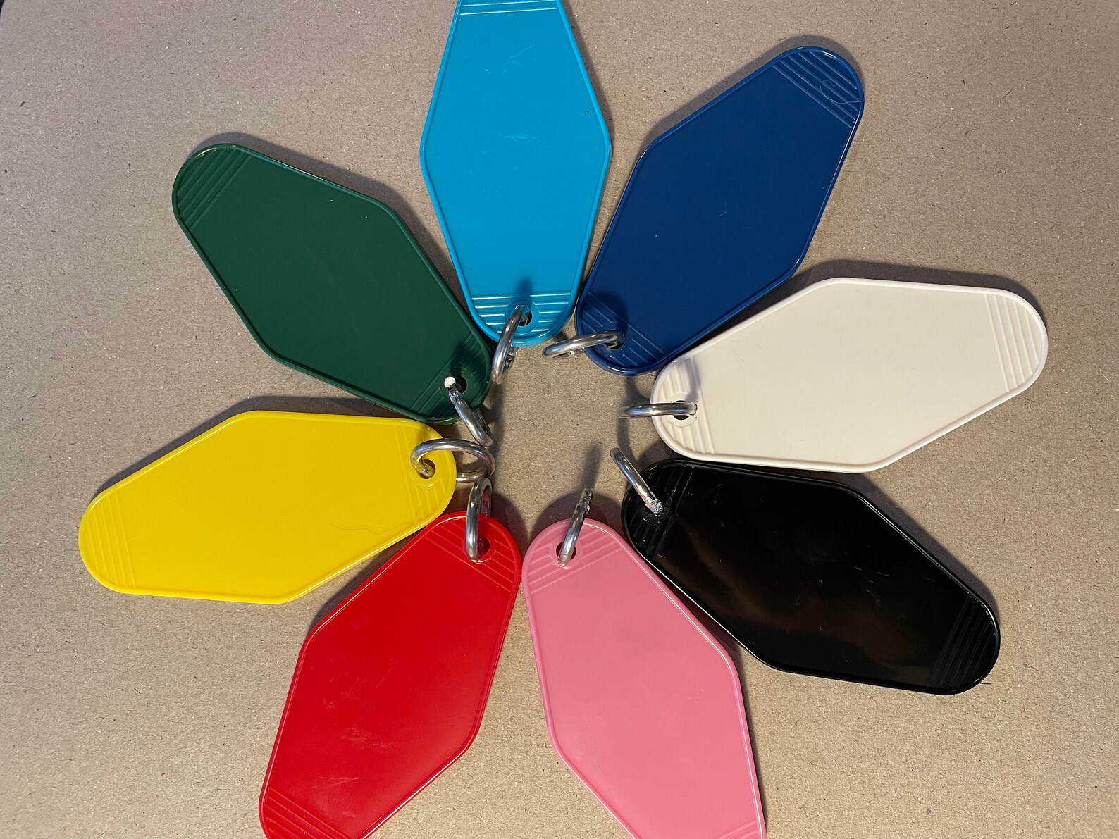 Blank Retro Hotel Key tags Key chains Blank key tags Blank Etsy