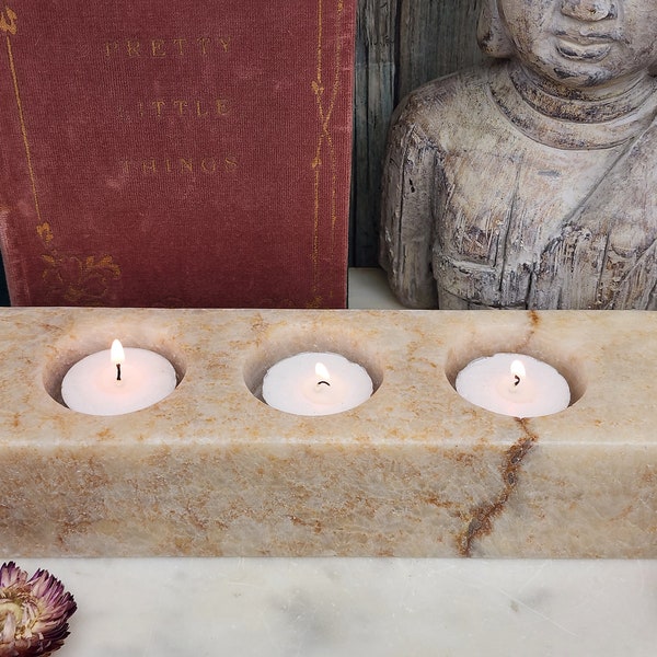 Onyx Candle Holder Etsy