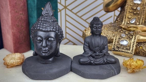 Shungite Buddha & Ganesh Shungite Buddha & Ganesh