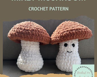Wzór PDF, Wzór Szydełkowy, Wzór Szydełkowy Grzyb, Wzór Grzyb PDF, Wzór Amigurumi, Ręcznie Robiona Szydełkowa Zabawka, Wzór Pluszowej Zabawki
