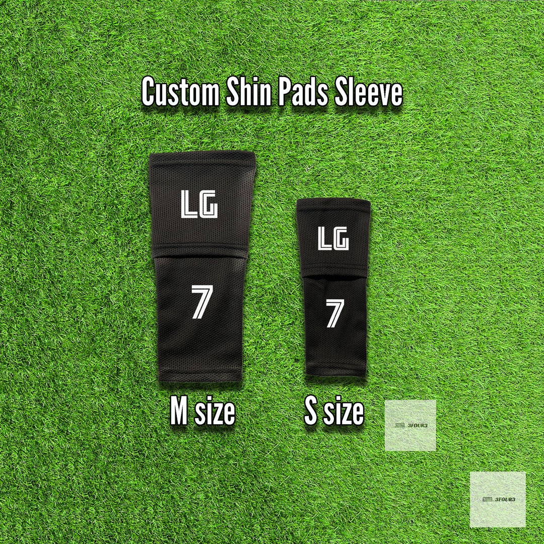 Custom Shin Pad Socks Shin Pad Holder Sleeves black/white Etsy