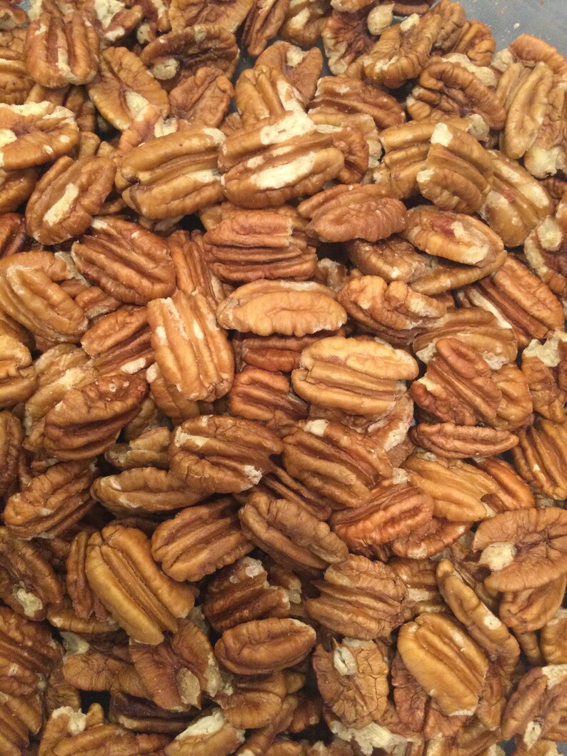 Stuart Pecan 1 lb Halves Etsy