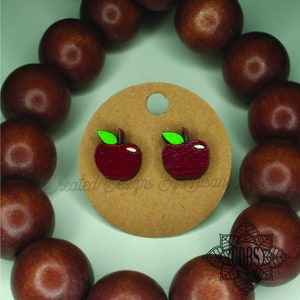 Apple Earring Studs