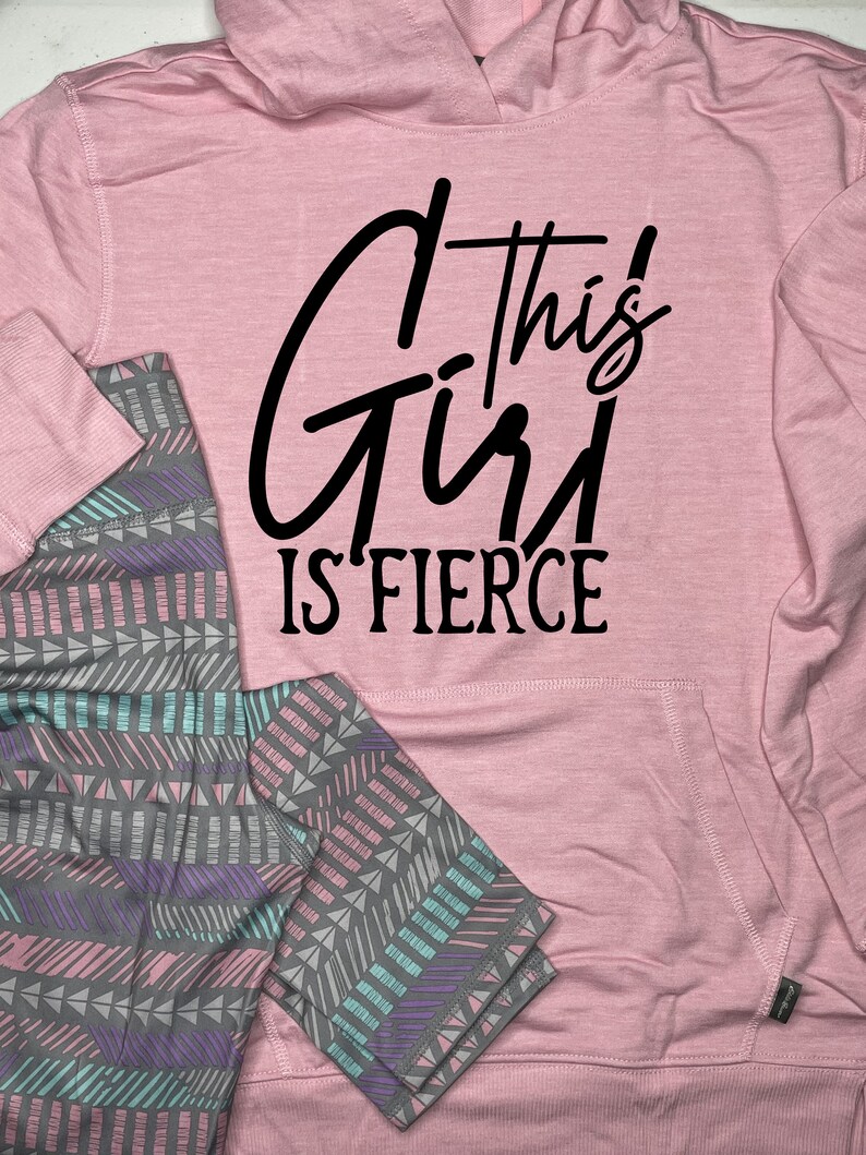 click for more designs Sweet and Savage Eddie Bauer Girls Active Set includes Super Soft HoodieLeggings