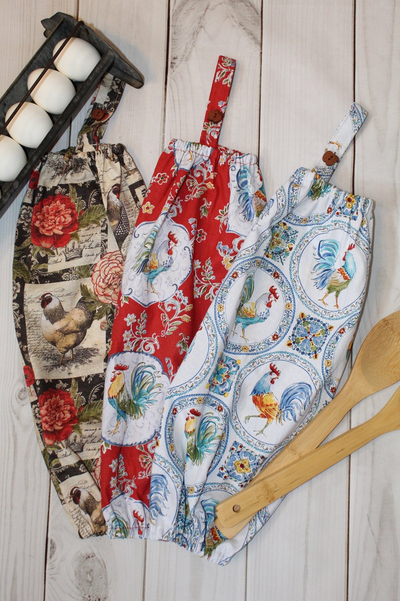 Chicken Plastic Bag Holder, Grocery Bag Holder, Kitchen Bag Storage