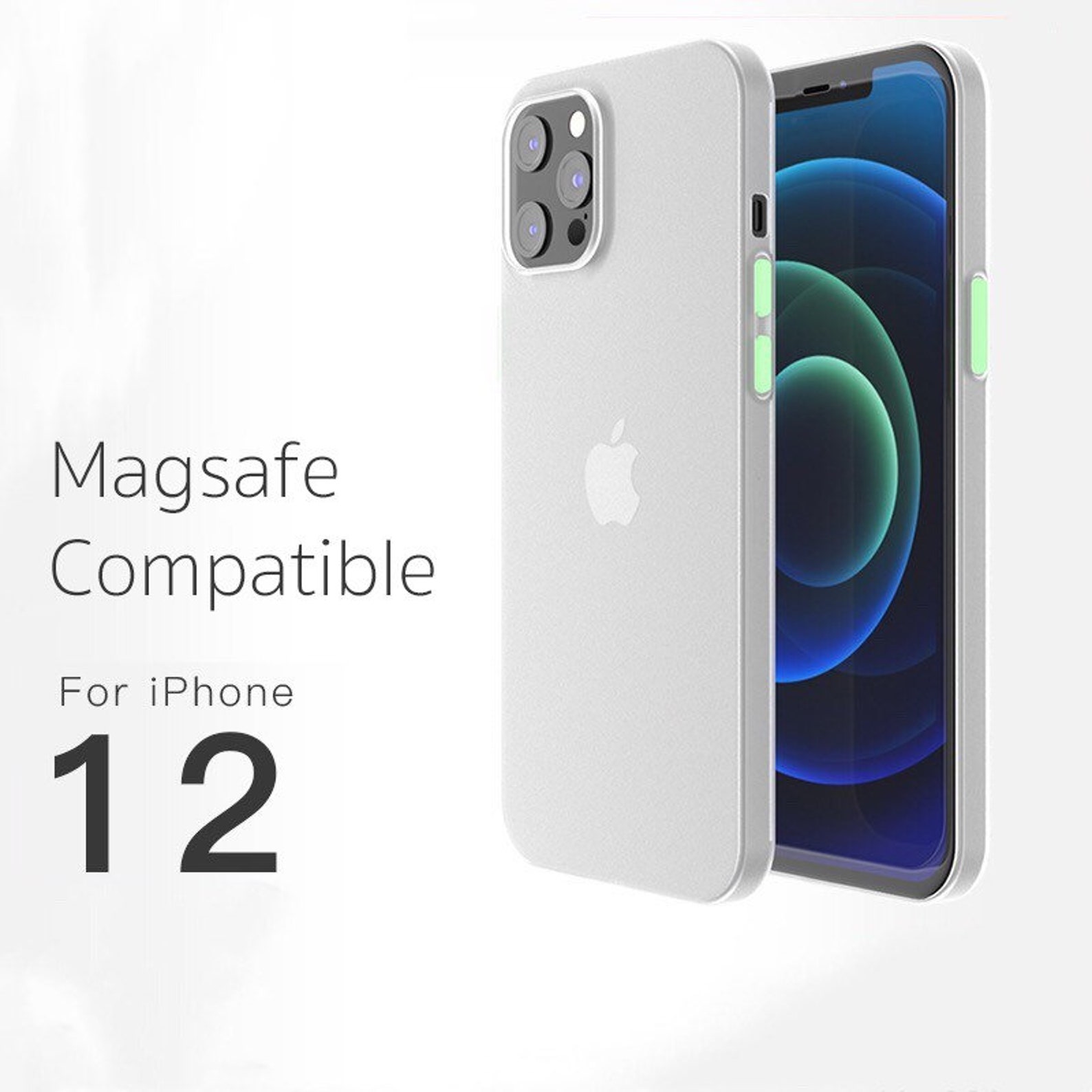 Clear case for iPhone 12 Pro 12 Pro Max 12 mini Matte Etsy