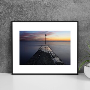 Jetty at Sunset - Photo Print