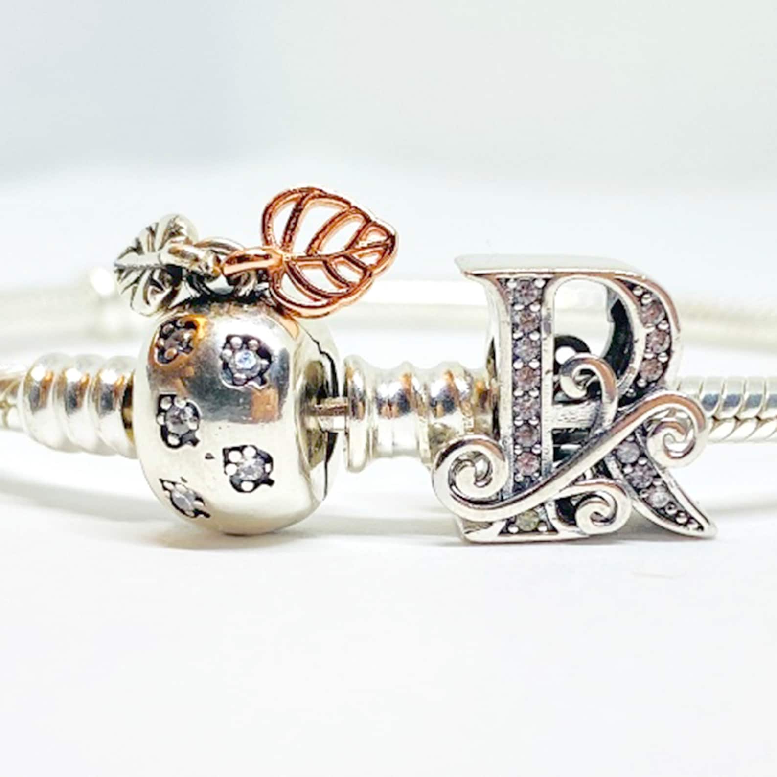 Letter R Charm For Pandora Bracelet Etsy