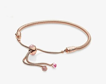 Infinity Rose Gold Charm S925 100 