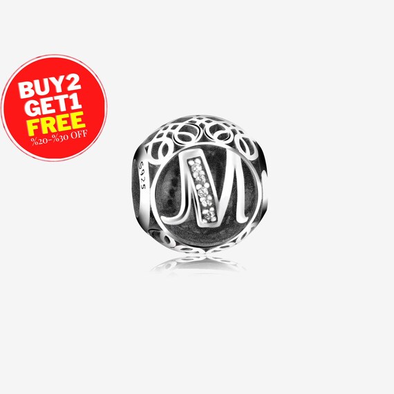 Pandora Charm Letter M www.lagoagrio.gob.ec