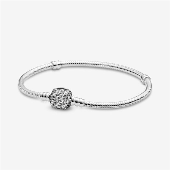 Willen Vervelend Kantine Pandora Classic Charm Bracelet for Charms 925 Sterling - Etsy