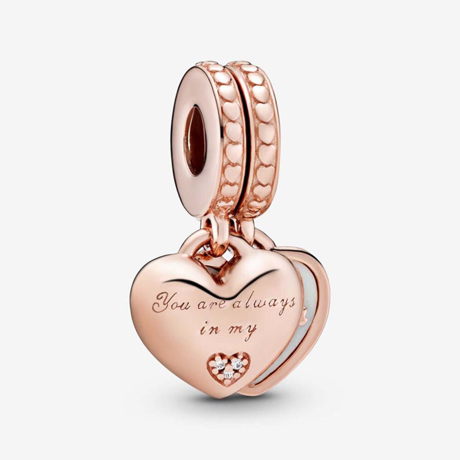 Mother & Daughter Hearts Dangle Charm For Pandora Bracelet | Etsy