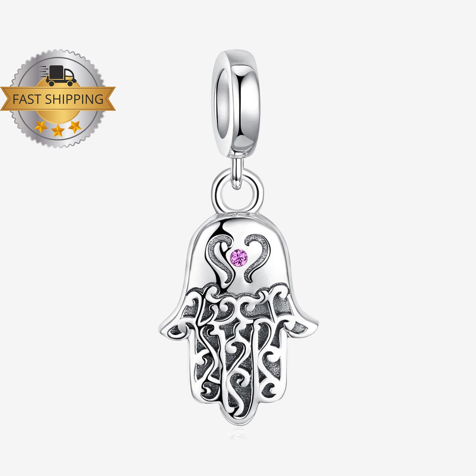 Hand of fatima bracelet pandora Clearance