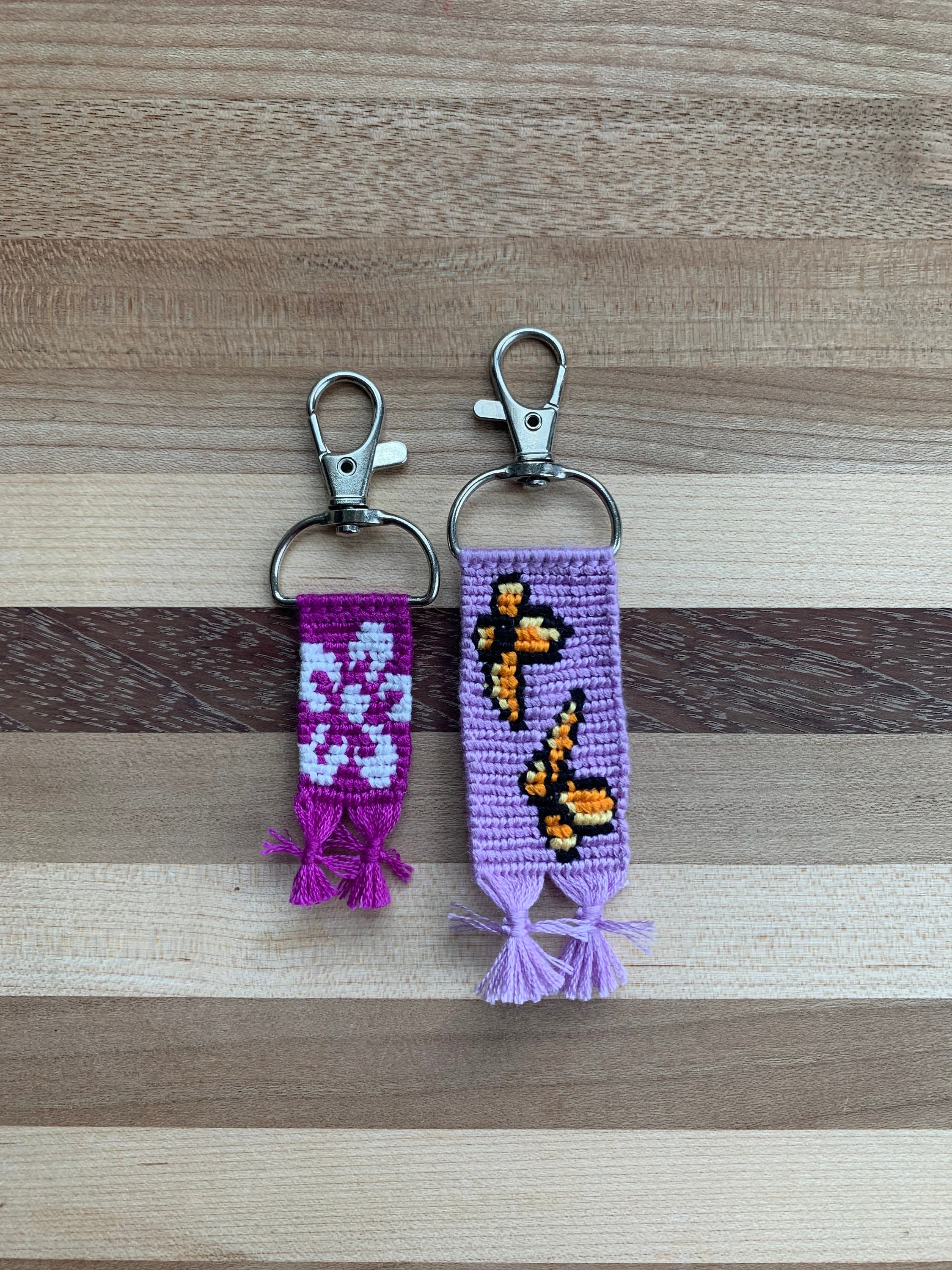 Keychain friendship bracelet clearance
