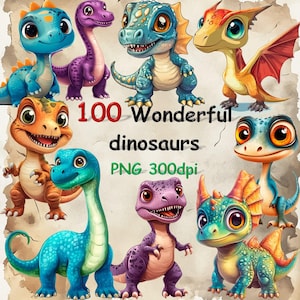 100 imágenes PNG, dinosaurios maravillosos, lindas imágenes prediseñadas de dinosaurios, impresiones de dinosaurios TRANSPARENTES, calcomanías de dinosaurios imprimibles, imágenes PNG de dinosaurios de alta calidad