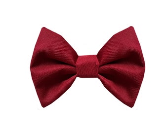 Bow tie / bow for dogs - dark red