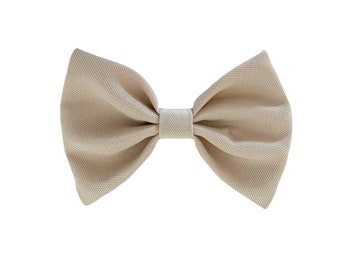 Bow tie / bow for dogs - beige I wedding I celebration I gift