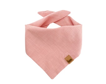 Scarf / Bandana for Dogs - Pink / Light Pink